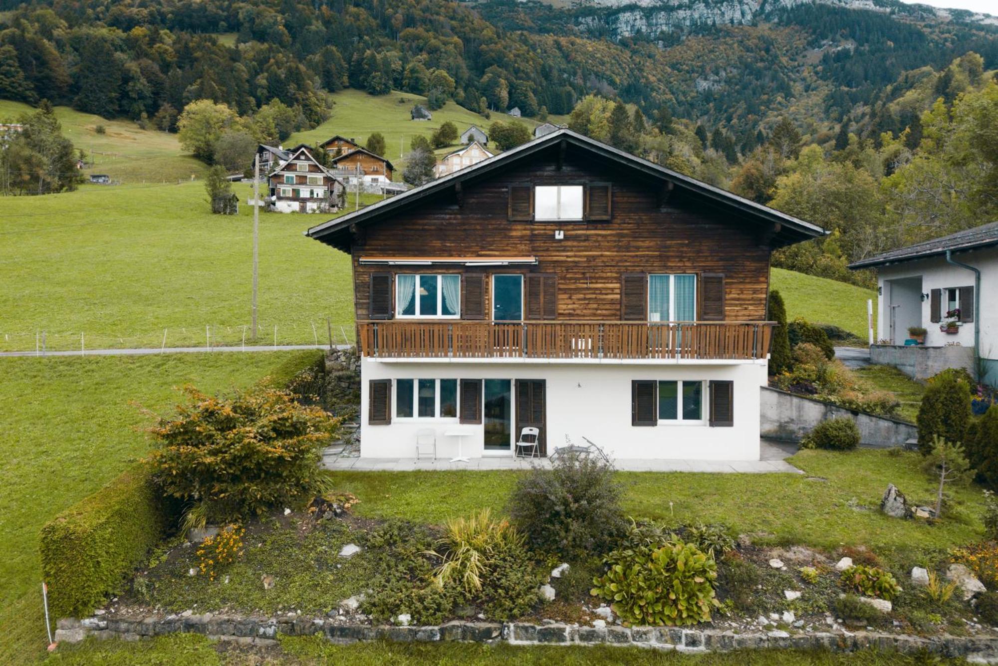 Apartment Im Chalet Biodola Amden Exterior foto